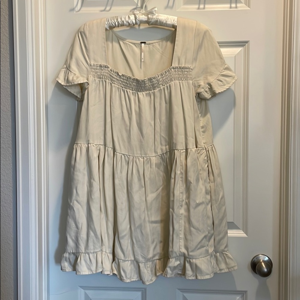 Free People Oversized Babydoll Mini Dress - Picture 1 of 5